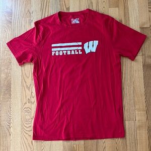 Under Armour Heat Gear Wisconsin Football T-shirt Medium M